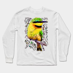 Little Bee-eater; Kleinbyvreter Long Sleeve T-Shirt